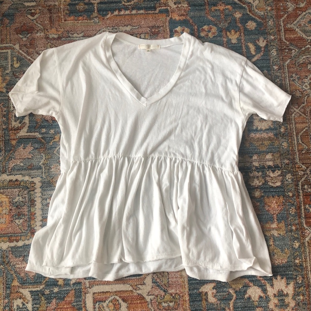 Urban Outfitters // peplum tee